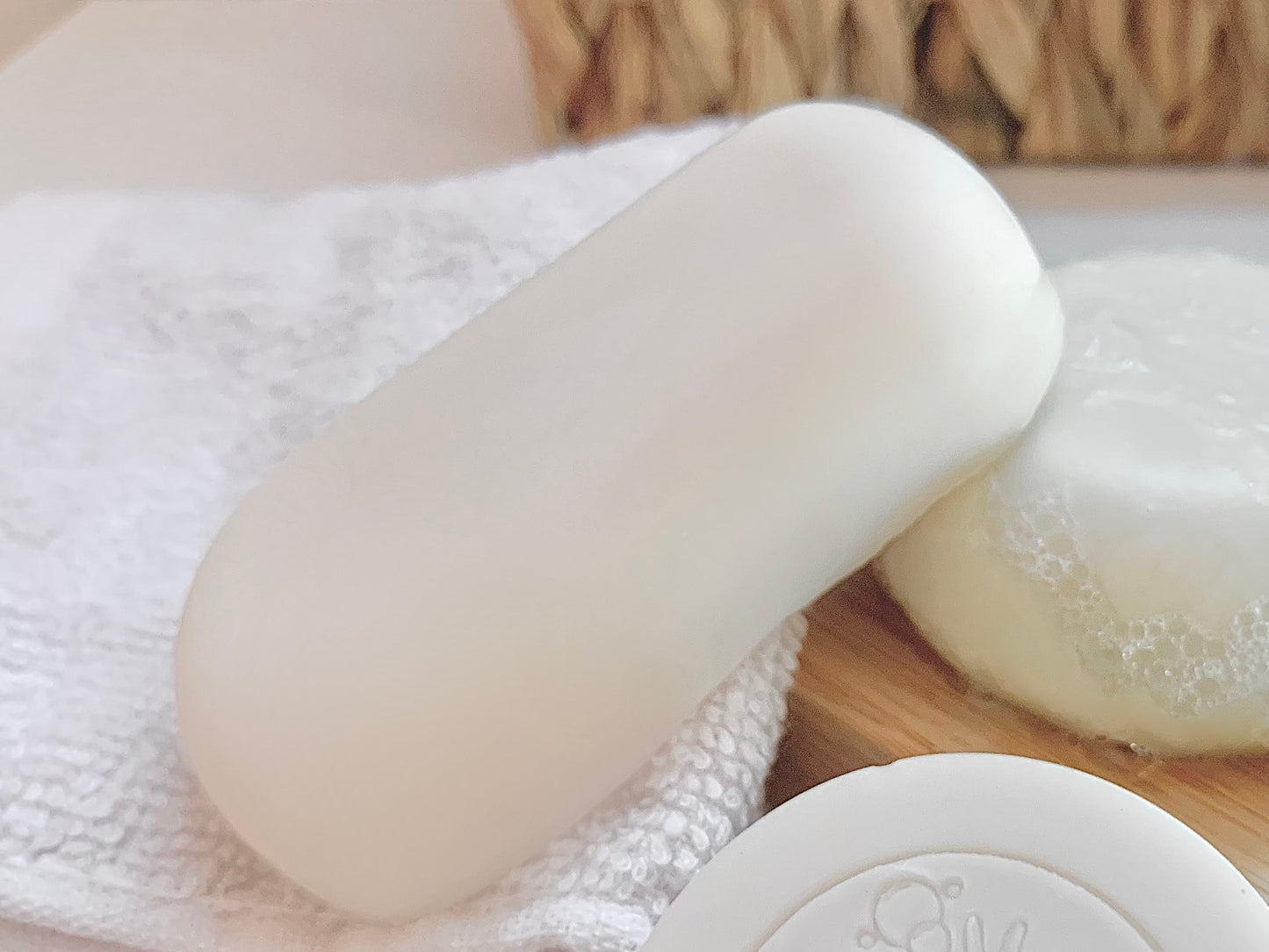 La barre de savon doux